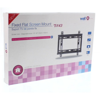 Well Fali konzol 13”-43” TVS-LCD-FX43-WL