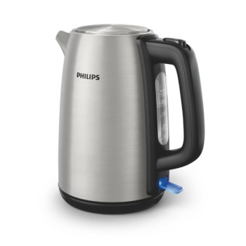 Philips HD9351/90 Viva Collection 1.7 literes rozsdamentes acél vízforraló extra nagy méretű fedélnyitással