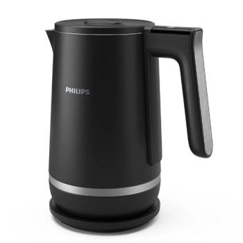 Philips HD9396/90 dupal falú 1.7 l fekete vízforraló, hőmérséklet szabályzás