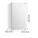 Gorenje F39EPW4 fagyasztószekrény, 61L, 47.5x46.8x84.2 cm 