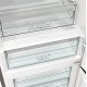 Gorenje NRK619DA2XL4 No Frost Plus alulfagyasztós kombinált hűtőszekrény, inverter kompresszor, 204/96L, 60x59.2x185 cm, szürke metál textúra szín 