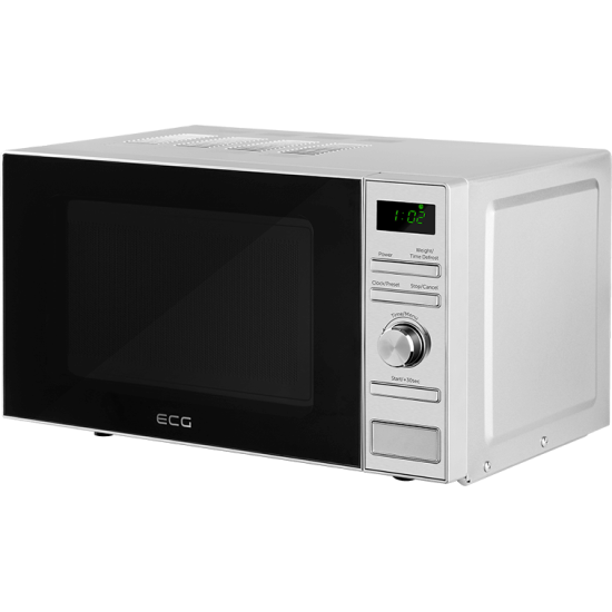 ECG MTD2071SE inox mikrosütő digitális óra