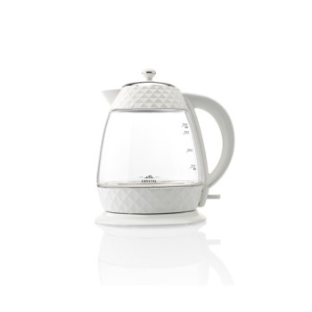 Eta 315490010 vízforraló, 1.7L, 2200W, fehér/üveg szín