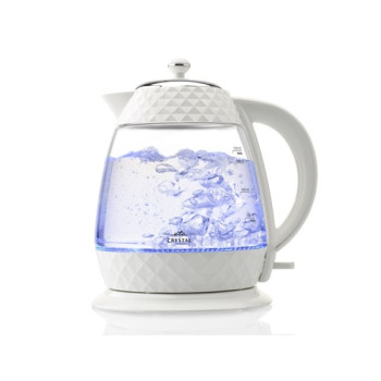 Eta 315490010 vízforraló, 1.7L, 2200W, fehér/üveg szín