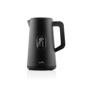 Eta 559790000 vízforraló, 1800W, 1.5L, dupla fal, vízhőmérséklet szabályozás, LED kijelző, fekete szín 