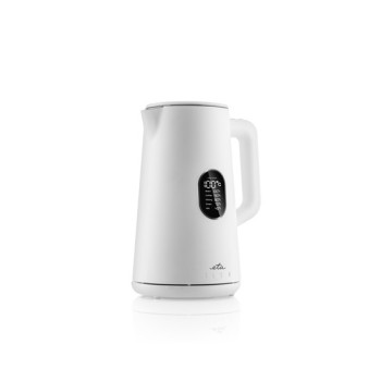 Eta 559790010 vízforraló, 1800W, 1.5L, LED kijelző, vízhőmérséklet szabályozás, fehér szín, dupla fal 