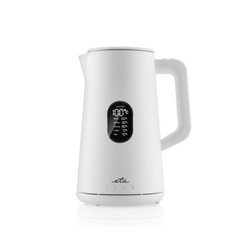 Eta 559790010 vízforraló, 1800W, 1.5L, LED kijelző, vízhőmérséklet szabályozás, fehér szín, dupla fal 