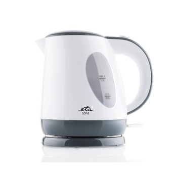 Eta 560490000 vízforraló, 2200W, 1L, fehér/szürke szín, Strix biztonsági rendszer