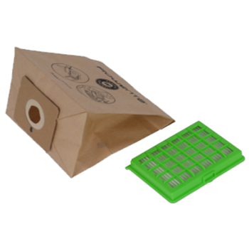 Rowenta ZR004101 6 db papír porzsák, 1 HEPA SZŰRŐ Rowenta Compacteo City Space típusokhoz