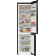 Gorenje NRB620C61BX4WFE Total No Frost alulfagyasztós kombinált hűtőszekrény, Wifi, 283/130L, inverter kompresszor,59.5x65.8x203 cm, fekete inox szín