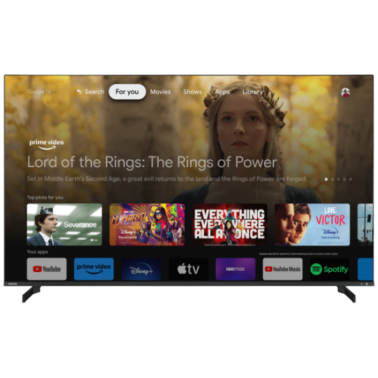 Toshiba 65QG5E63DG  65", 165.1 cm, 4K UHD Smart QLED TV