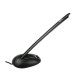 Natec Snake asztali mikrofon fekete MC-SNA-B-MJ