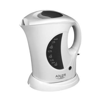 Adler AD03 vízforraló 1 literes 900W fehér 