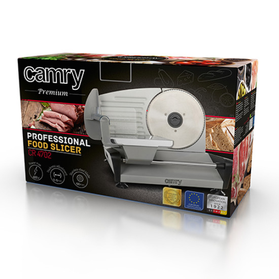 Camry CR4702 fém elektromos szeletelőgép