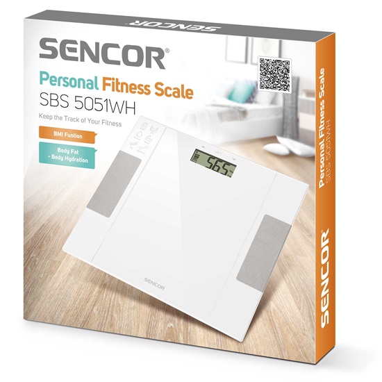 Sencor SBS5051WH személyi fitnesz mérleg