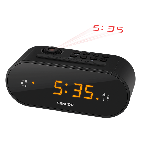 Sencor SRC3100B rádiós ébresztőóra
