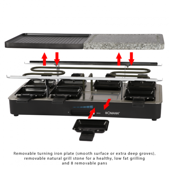 Bomann RG2279 Raclette grill