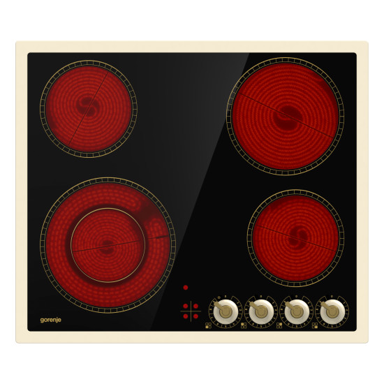 Gorenje EC642CLI beépíthető kerámia főzőlap elefántcsont szín