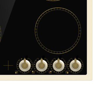 Gorenje EC642CLI beépíthető kerámia főzőlap elefántcsont szín