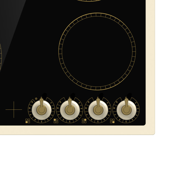 Gorenje EC642CLI beépíthető kerámia főzőlap elefántcsont szín