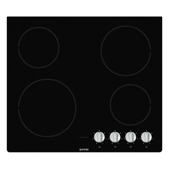 Gorenje EC641BSC üvegkerámia főzőlap kapcsoló gombos, 60x52x9.2 cm