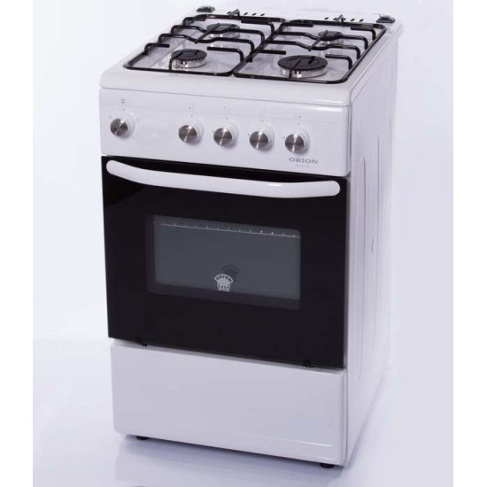 Orion FGO-400W gáztűzhely termosztátos gáz sütővel 150-285C°, vezetékes vagy palackos üzemmód, FGO400W