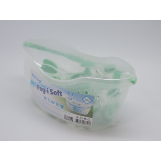 PEG-I SOFT 20 pcs. ruhacsipesz + kosár S-9925410