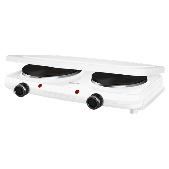 Sencor SCP2271WH-EUE4 elektromos főzőlap dísztetővel