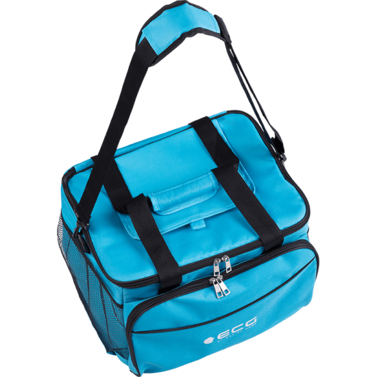 ECG AC 3010C Praktikus hűtőtáska sok zsebbel AC3010C, 30L, kék szín 