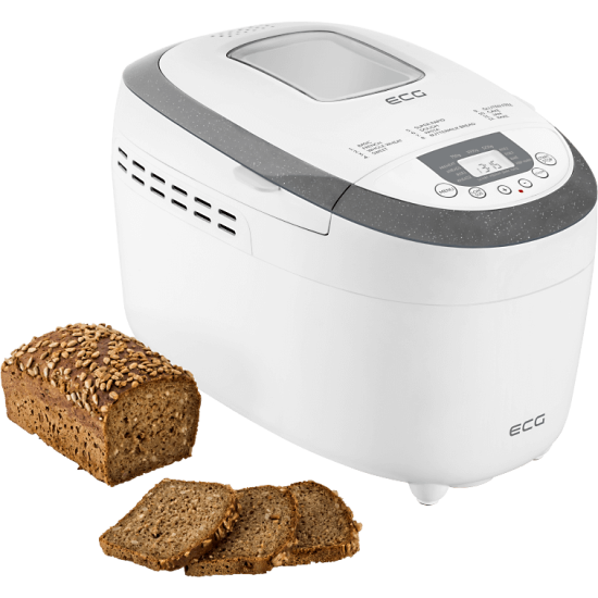 ECG PCB82120 kenyérsütő gluténmentes sütőprogrammal