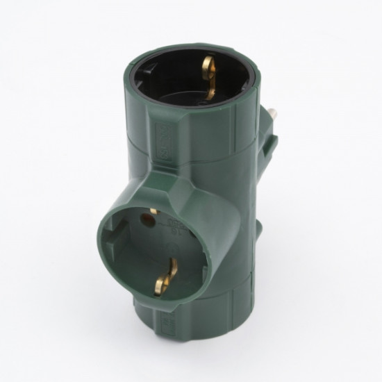 Home by Somogyi TPF-26/GR hálózati elosztó T-alakú TPF26GR