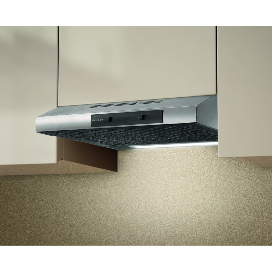 Faber 741 BASE X A 60 konyhai elszívó 60cm inox hátsó/felső légkivezetés 741XA60