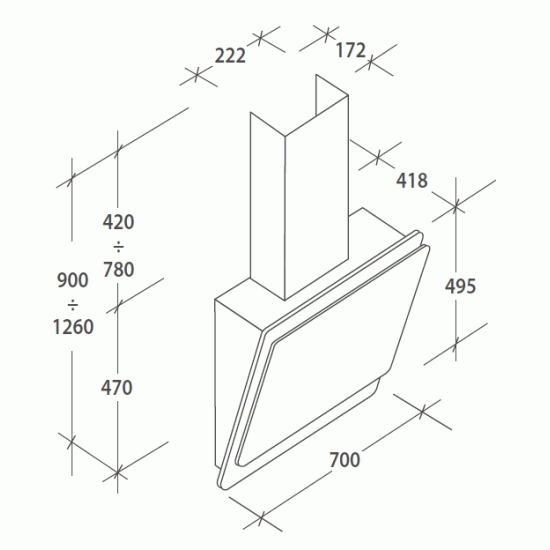 Candy CVMA 70 N páraelszívó CVMA70N fekete