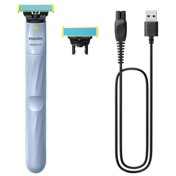 Philips QP1324/30 rezgőkéses borotva, száraz és nedves használat, égszínkék szín 