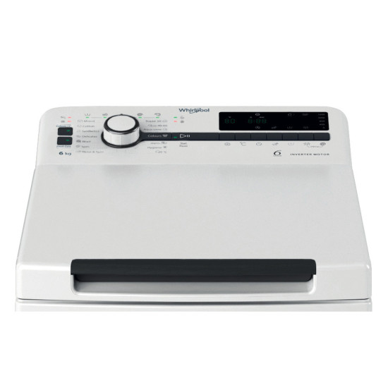 Whirlpool TDLRA 6261BS EU/N felültöltős mosógép, 6 kg, inverter motor, 40x60x90 cm