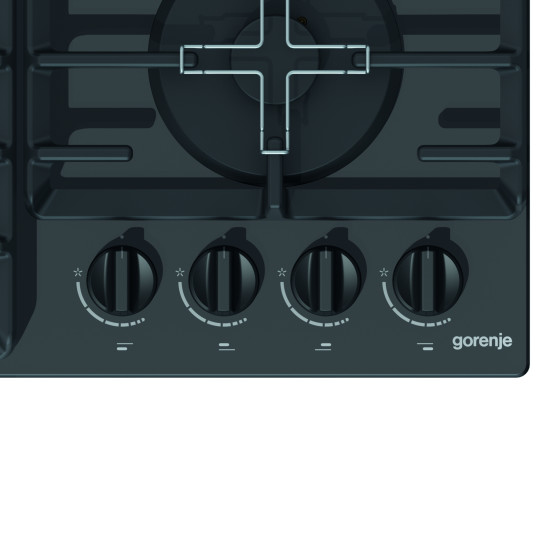Gorenje GT641B beépíthető gáz főzőlap fekete