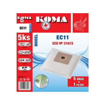 ECG EC11 mikrofilteres porzsák ECG VP3161 VP3143  típusokhoz