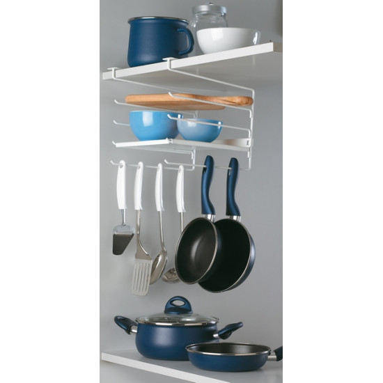 Rayen pohár és bögre tartó polc 6074