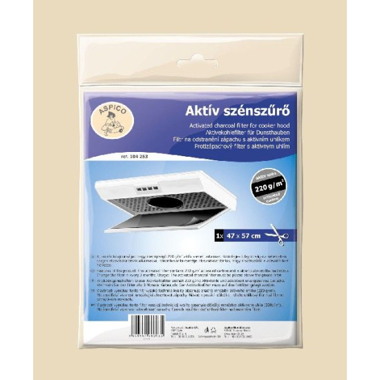 Aspico 104253 Szénszűrő páraelszívóhoz