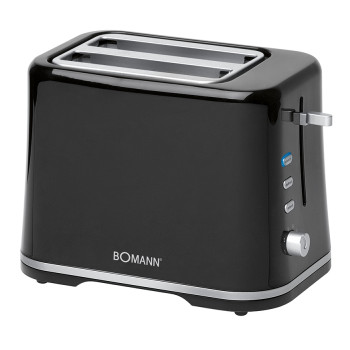Bomann TA 1577 CB kenyérpirító fekete TA1577CB
