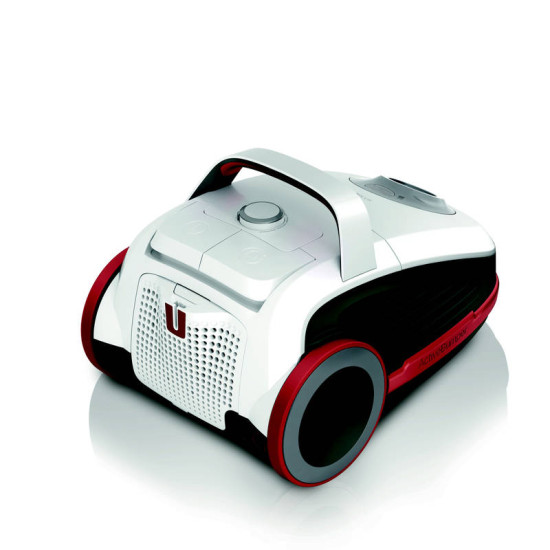 Gorenje VCEA21GPLW porzsákos porszívó 700W, fehér/piros 