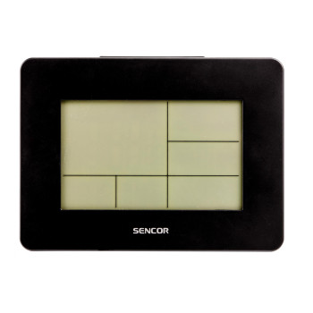 Sencor SWS 51 B időjárás állomás, fekete SWS51B