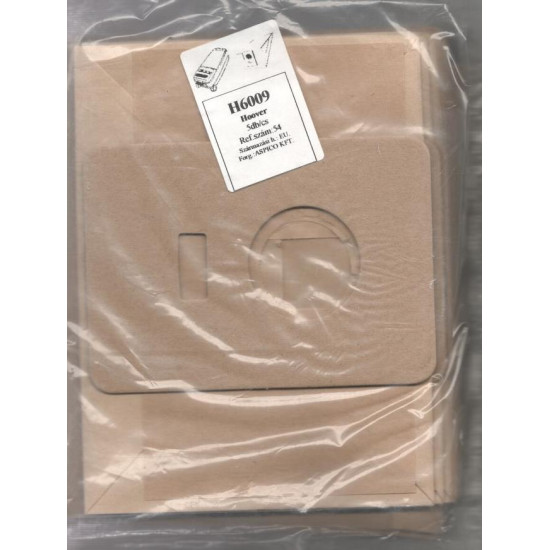 Aspico H6009 papír porzsák Menalux 3500 ETA 403, Hoover 1100 stb. típusokhoz