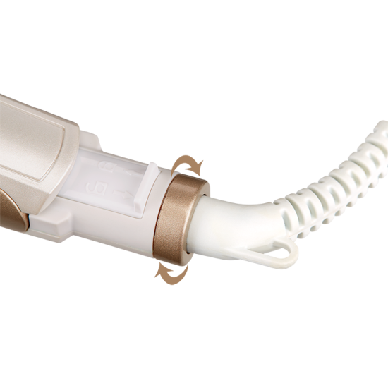 ECG ZV117 hajvasló kerámia bevonatú formázólapokkal 140–220 °C