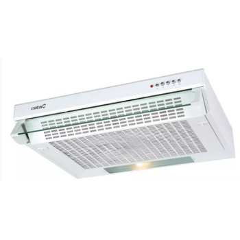 CATA F-2060 WH/L fehér 60cm konyhai elszívó mosható fém zsírszűrővel 