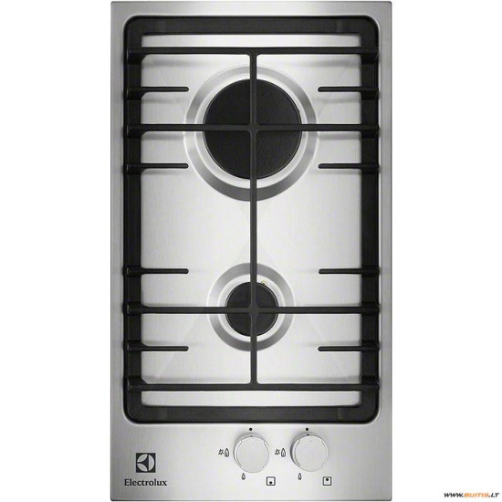 Electrolux EGG3322NVX Főzőlap Domino Beépíthető, inox, 29x51x4.1