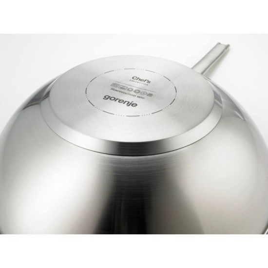 Gorenje CWWA01HC WOK serpenyő Indukció, gáz, elektromos, üvegkerámia felületekre