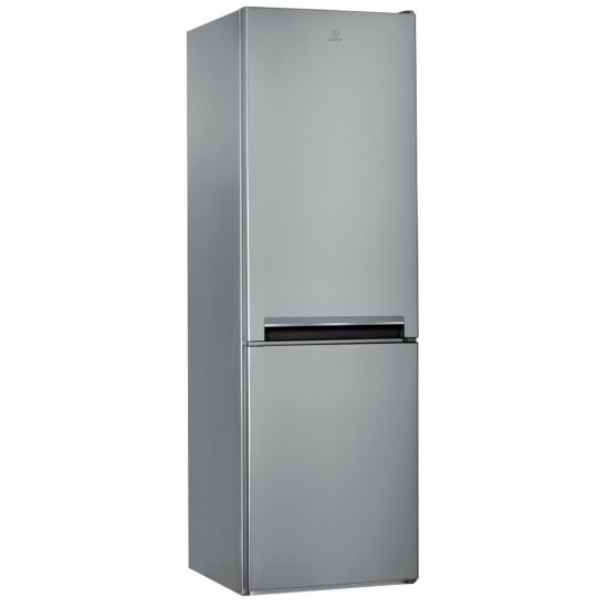 Indesit LI8 SN2E X NO Frost inox színű alulfagyasztós kombinált hűtőszekrény 188.9 x 59.5 x 65.5 cm 230/98 liter LI8SN2EX 