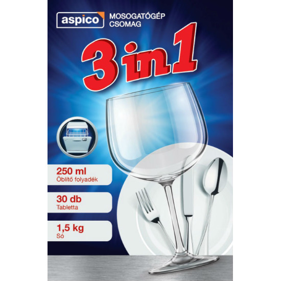 Aspico 3 in 1 Induló csomag mosogatógéphez