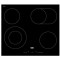 Beko HIC64403T beépíthető kerámia főzőlap, 60x51x3.7 cm, fekete 